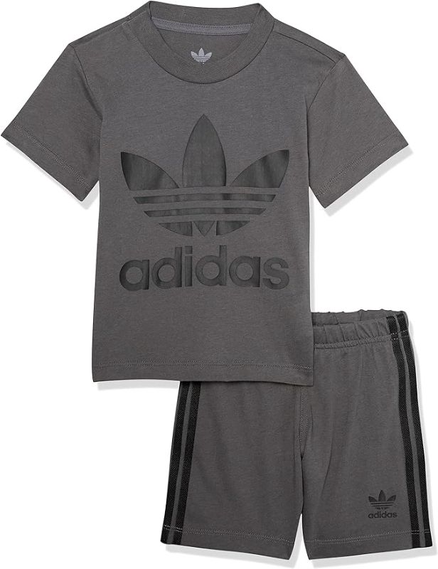 Photo 1 of Size 4T--Originals Unisex Baby Trefoil Shorts T-shirt Set