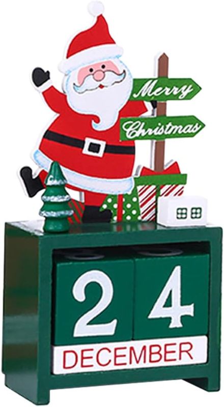 Photo 1 of 1 PCS Christmas Countdown Calendar Christmas Calendar Ornaments