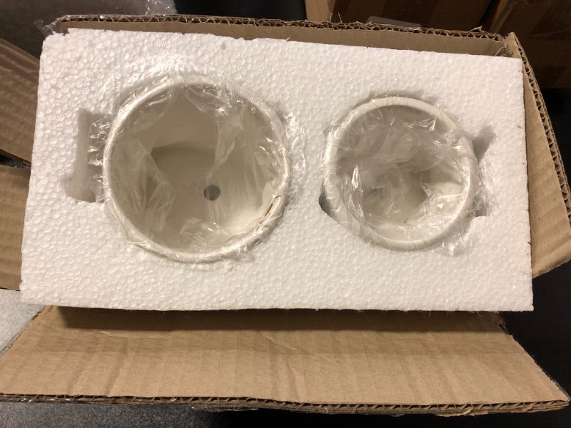 Photo 1 of GUICHIFUN FLOWER POT SET OF 2 HEAT PLANTER