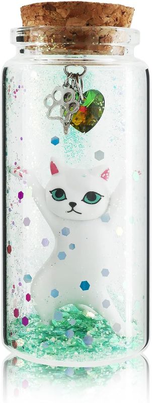 Photo 1 of Cat Gifts for Cat Lovers | Cat Themed Gifts for Women Men | Christmas Dancing Cat Gift | Birthday Gifts for Friends (White CAT)
