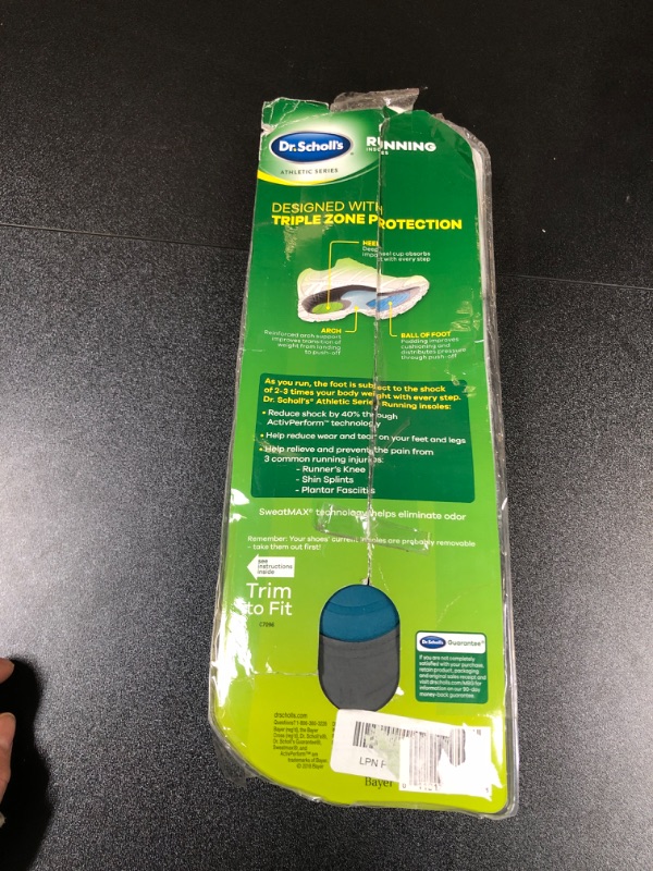 Photo 1 of MENS INSOLES 
SIZE 10 1/2 -14 (USED)
