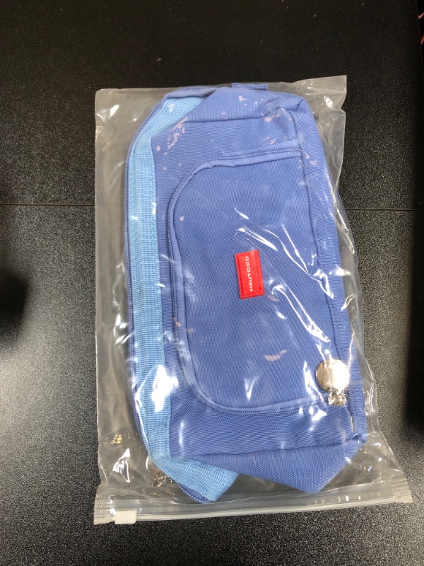 Photo 1 of PENCIL CASE POUCH BLUE 