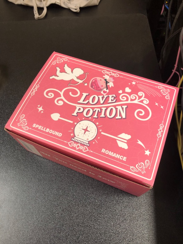 Photo 2 of 110 Pcs Valentines Love Potion Kits,Valentines Day Decorations with Love Potion Bottles,Valentine Tiered Tray Decor for Mantels, Trays, Shelves,Magic Love Mix Potion Kits for Boys Girls
