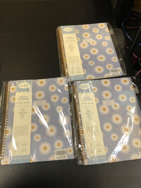 Photo 2 of All in One Planner: Summer Daisies
 3 PACK 
