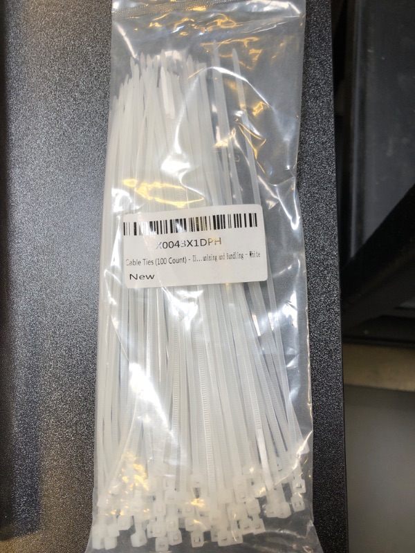 Photo 1 of 100 PACK ZIP TIE SET