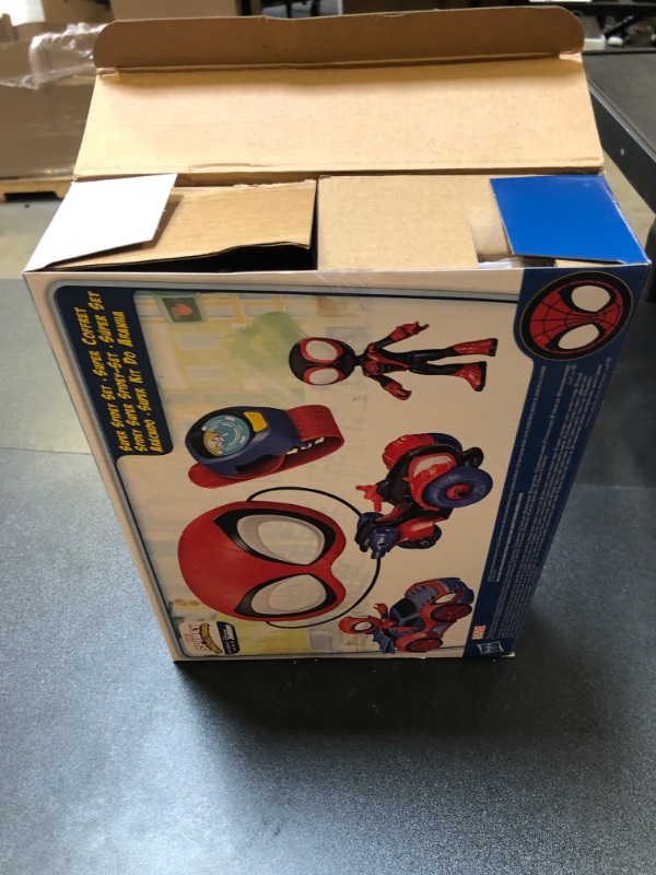 Photo 1 of Spidey and His Amazing Friends Super Spidey Set, Role Play Toys, Toy Car Set, Marvel Spider-Man Mask Great for Kids, 3+ Years
