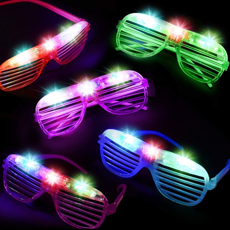Photo 1 of 10 Pack LED Glasses Various Colors