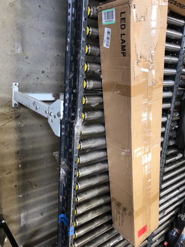 Photo 1 of FAITHSAIL 4FT LED Wraparound Light Fixture Ceiling Mount, Ultra Slim 50W LED Garage Light Flush Mount, 4000K Neutral White, 5500 Lumens Office Light, Fluorescent Fixtures Replacement, 4 Pack 4 FT-4 Pack