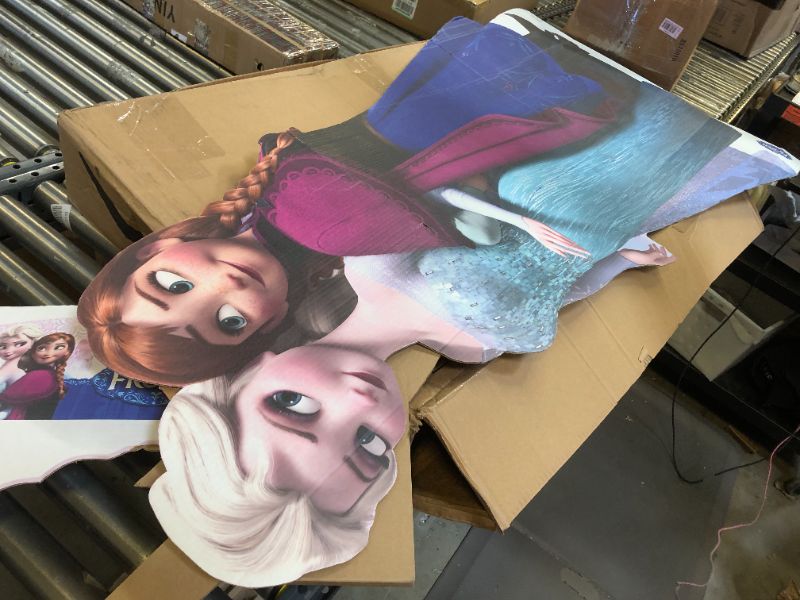 Photo 2 of Advanced Graphics Elsa & Anna Life Size Cardboard Cutout Standup - Disney's Frozen (2013 Film)