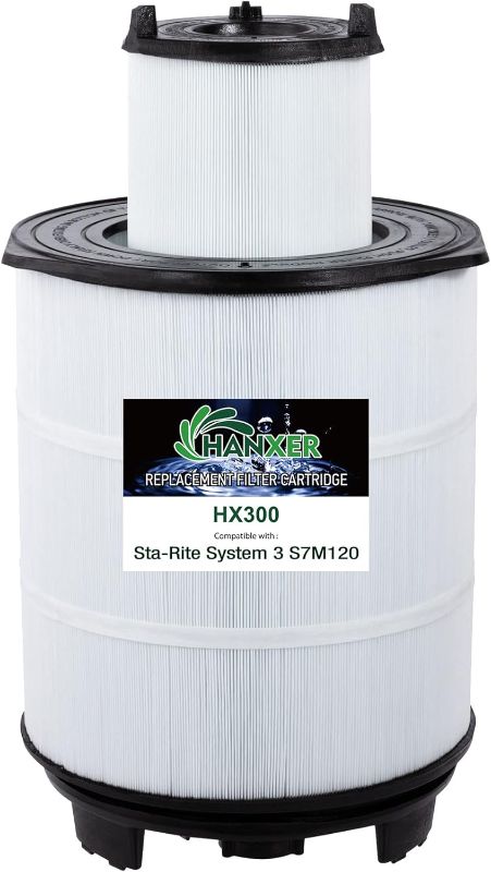 Photo 1 of System 3 S7M120 Inner and Outer Set Pool Filters- Replacement for Darlly SR300, 25021-0200S and 25022-0201S Pool Filter Cartridge, 300 Sq.Ft.