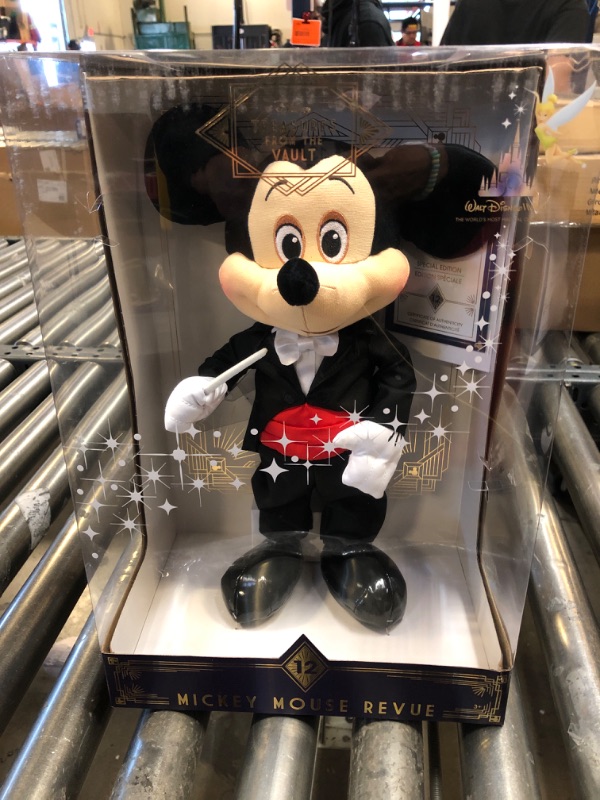 Photo 1 of Disney Treasures From the Vault, Limited Edition Mickey Mouse Revue Plush, Amazon Exclusive Mickey Mouse Revue (December)