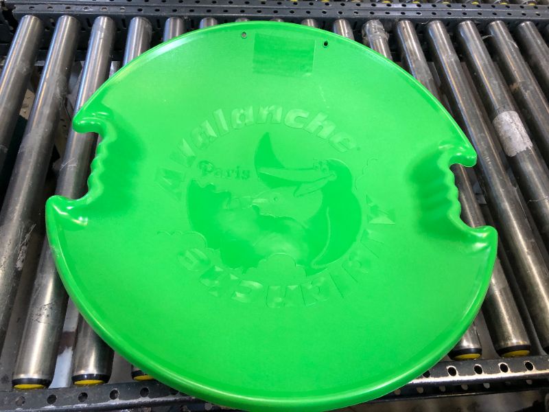 Photo 1 of paris round sled green 