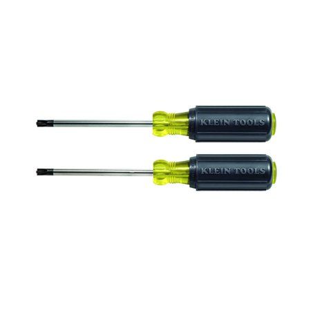 Photo 1 of Klein Tools 32378 2-Piece #1 and #2 Combination Tip Cushion-Grip Handles Screwdriver Set
