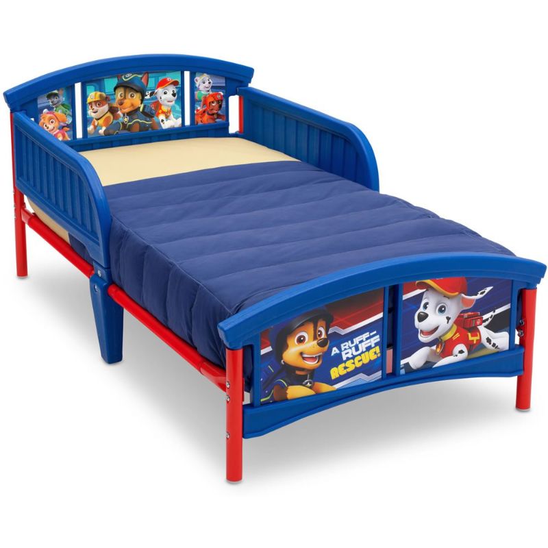 Photo 1 of Delta Children Plastic Toddler Bed, Nick Jr. PAW Patrol
(in a spiderman box) 
