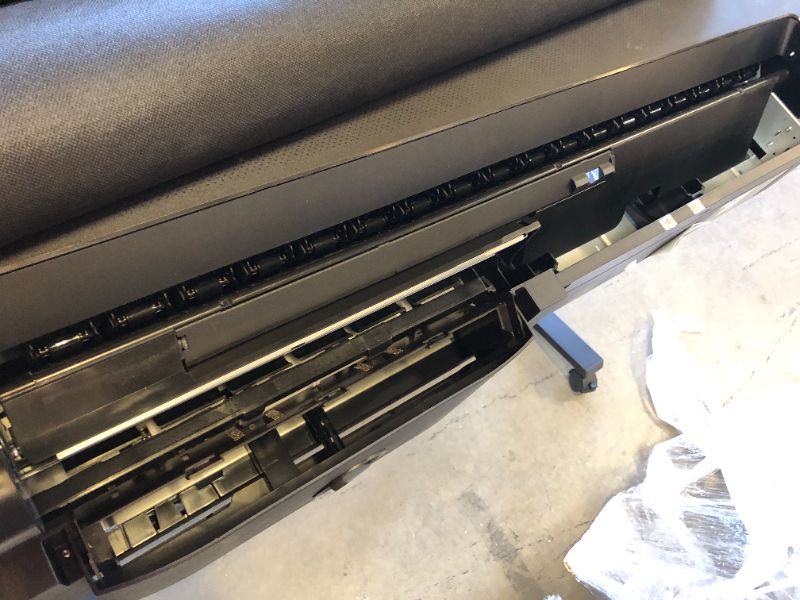 Photo 4 of HP DesignJet T630 (T600 Series) Large Format Wireless Plotter Printer - 36", with Auto Sheet Feeder, Media Bin & Stand (5HB11A), Black
