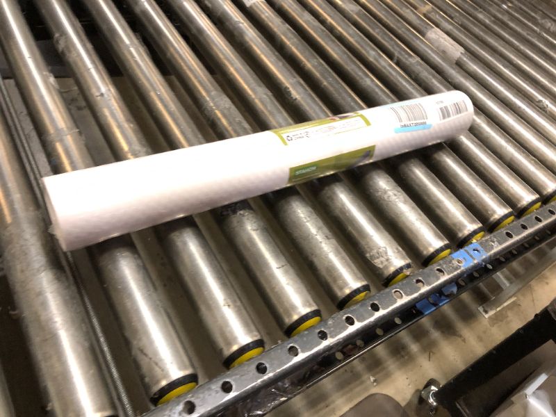 Photo 1 of Shelf Liners for Kitchen Cabinets Refrigerator Liners Waterproof & Oil-Proof Kitchen Cupboard Liner Non-Slip Drawer Mats EVA Material Non Adhesive Fridge Liner for Shelves-White 23.6 x 236.2 Inches 23.6 x 236.2 Inches Diagonal Pattern White