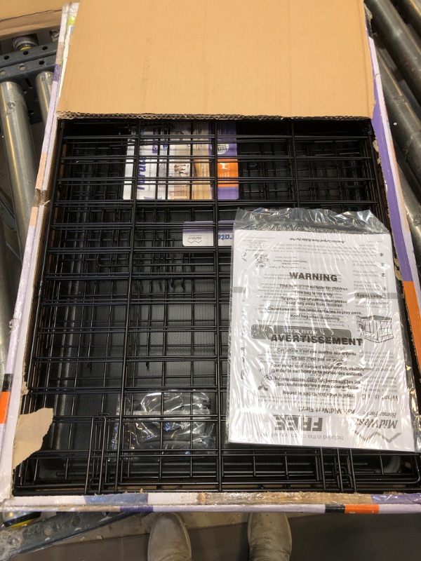 Photo 2 of MidWest Single Door iCrate Metal Dog Crate, 30"