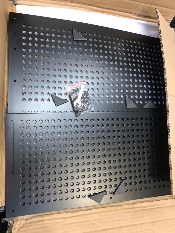Photo 2 of Adjustable RV Door Screen Protector Adjusts from 21''- 31.5'' Aluminum RV Entry Screen Door Grille Alloy Screen Door Grill Screen Defender for RV Door, Black
