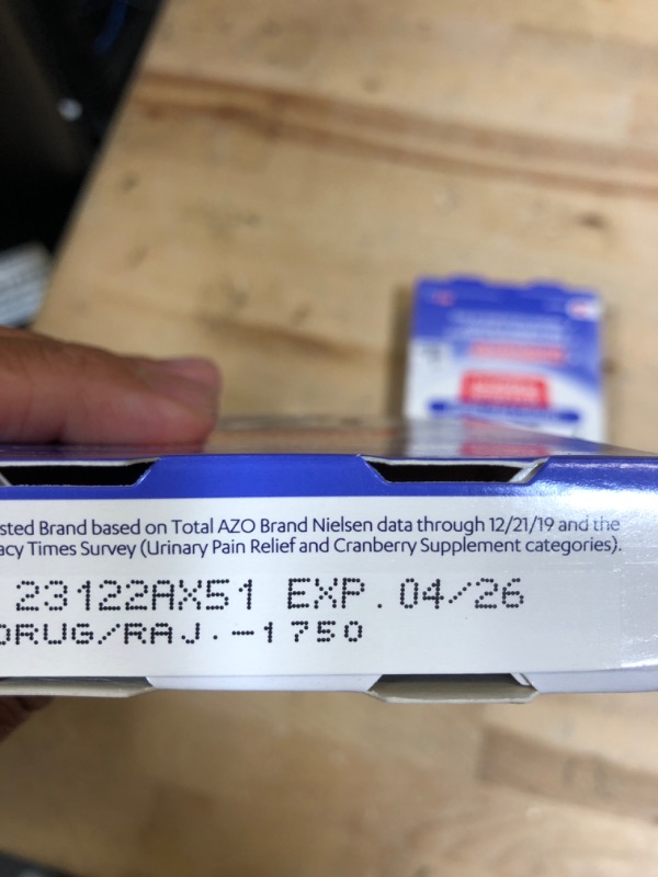 Photo 3 of ++2 PACK++ AZO Urinary Pain Relief Maximum Strength | Fast relief of UTI Pain, Burning & Urgency | Targets Source of Pain | #1 Most Trusted Brand | 24 Tablets AZO Max Strength 24CT