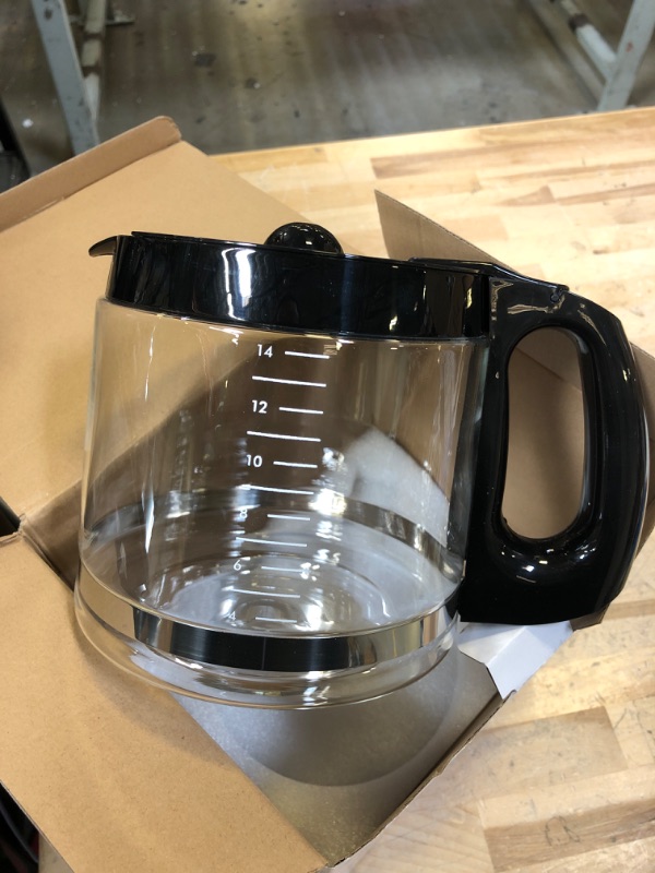 Photo 2 of 14-Cup Coffee Maker Carafe Replacement Compatible with Cuisinart Coffee Maker DCC-2200RC. DCC-2200, DCC-2600, DCC-2800, DCC-3200, and DCC-3200P1