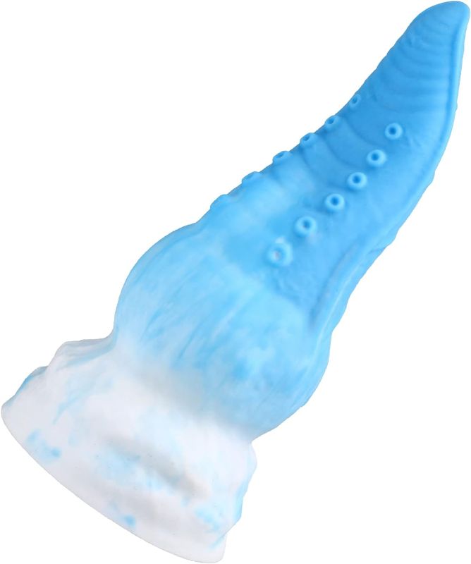 Photo 1 of 9.6 INCH TENTACLE DILDO OCTOPUS ANAL PLUG LIQUID SILICONE SEIECFT MONSTER DILDO ADULT SEX TOY WITH STRONG SUCTION CUP FOR VAGINAL G-SPOT AND ANAL PLAY SUITABLE 