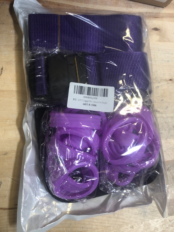Photo 2 of ++USE STOCK PHOTO AS REFERENCE++ 20 PCS LUGGAGE WHEEL ACCESSORIES (PURPLE)