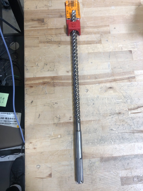 Photo 1 of 5/8 in. x 21 in. 4-Cutter SDS-MAX Carbide Drill Bit
