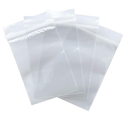 Photo 1 of 2''x3'' 1000 CT RECLOSABLE ZIP POLY BAG