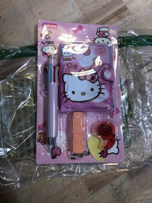 Photo 2 of Cute Back to School Supplies for Teen Girls, Pink Cat Stationery Set, Kawaii Stationary Set Back to School Gifts for Students First Day of School Birthday (Color and Patterns Random)
