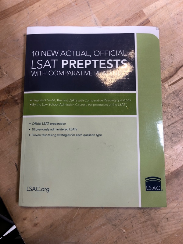 Photo 2 of 10 Actual, Official LSAT PrepTests™
