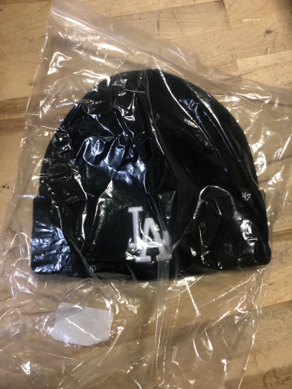 Photo 1 of 47 MLB Los Angeles Dodgers Brand Cuff Kni Hat, One Size, Black