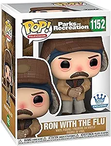 Photo 1 of Funko Pop! Ron Swanson vs The Flu Parks and Recreation Exclusive
