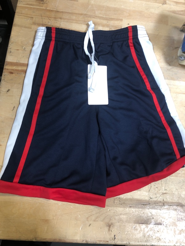 Photo 1 of BOYS YOUTH SMALL SHORTS NAVY RED WHITE