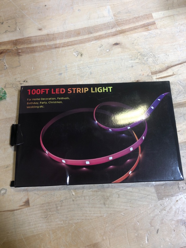 Photo 1 of 100 FT LED STRIP LIGHT 