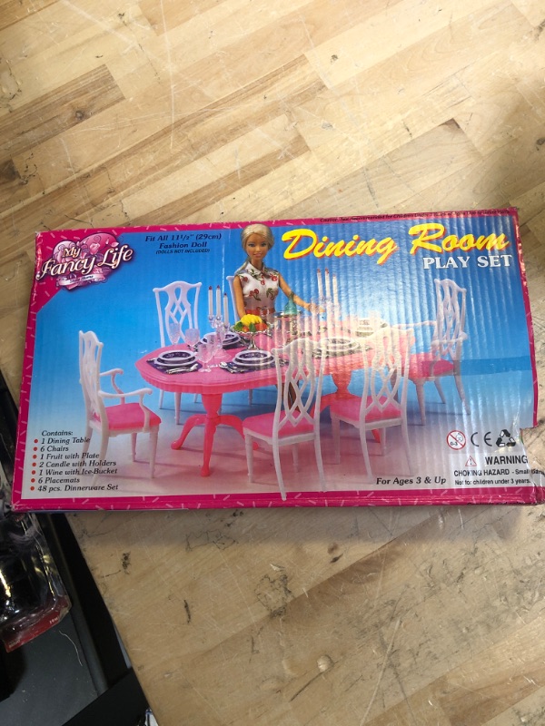 Photo 1 of DINING ROOM PLAY SET FOR BARBIES 