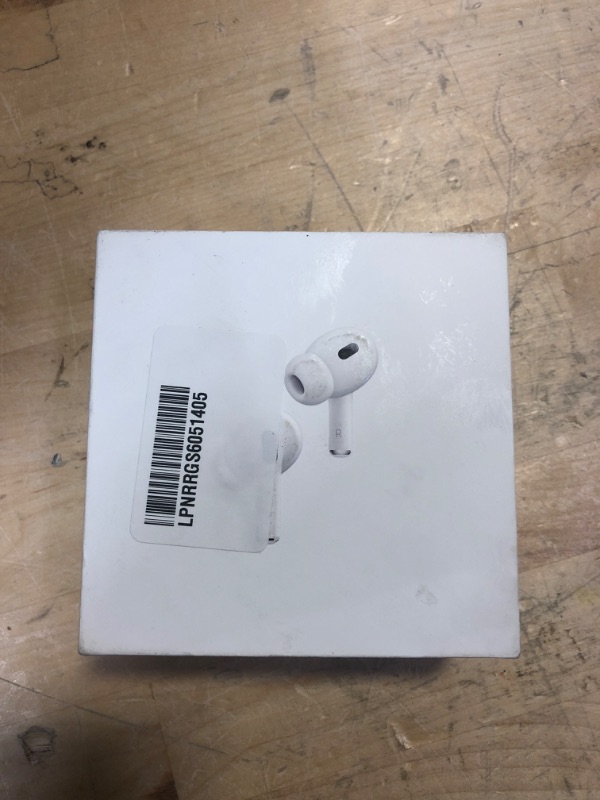Photo 2 of Apple AirPods Pro (2nd Generation) Wireless Ear Buds with USB-C Charging, Up to 2X More Active Noise Cancelling Bluetooth Headphones, Transparency Mode, Adaptive Audio, Personalized Spatial Audio USB-C Without AppleCare+