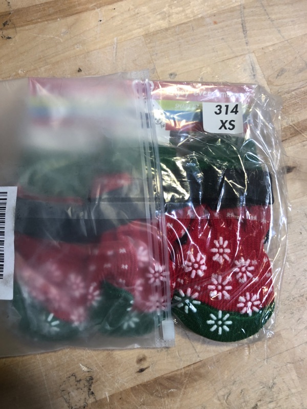 Photo 1 of 3 PAIRS CHRISTMAS SOCKS FOR PET XS