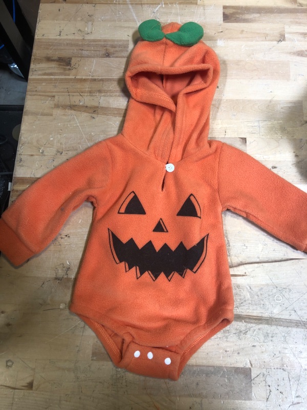 Photo 1 of BABY PUMPKIN HALLOWEEN ONESIE ONE SIZE NEW BORN