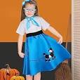 Photo 1 of AOTHSO 1950S POODLE SKIRT FOR GIRLS 50S