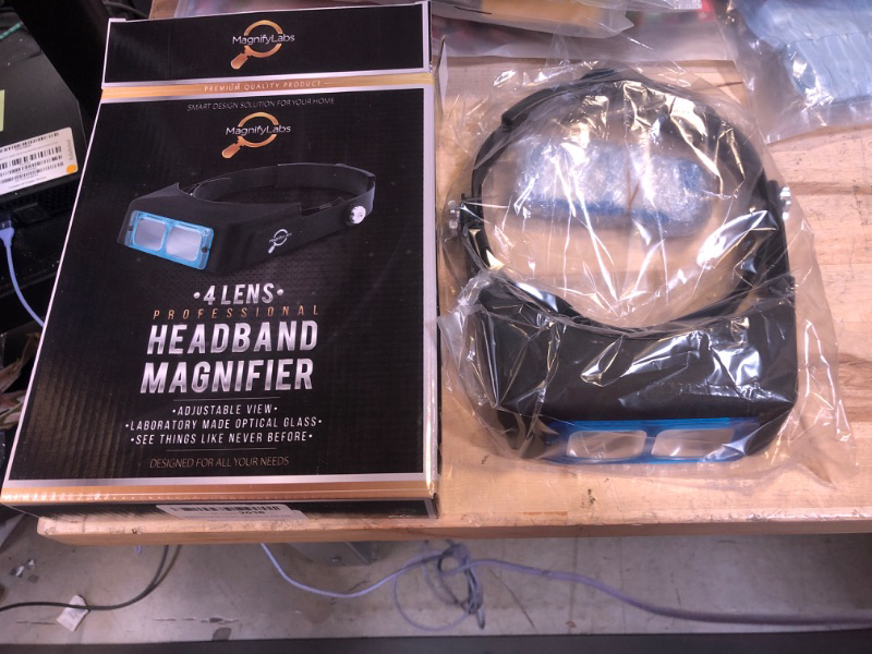 Photo 1 of 4 LENS PROFESSIONAL HEADBAND MAGNIFIER 