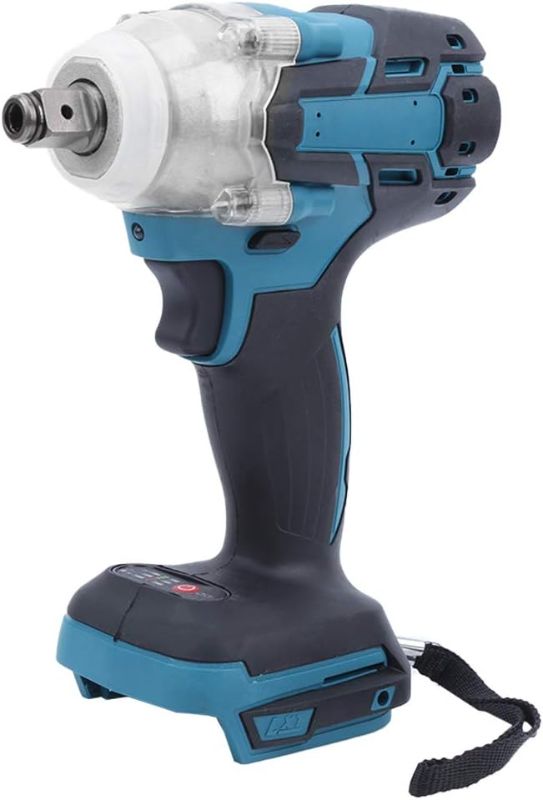 Photo 1 of Impact Wrench, Impact Wrench, 21V Brushless Electric Wrench, 520 (Nm) Maximum Torque, Rechargeable, for Makita Battery 18V, power ratchet wrenches

