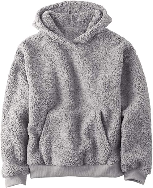 Photo 1 of 3T Makkrom Boys Girls Sherpa Hoodies Fleece Hoodie Pullover Outfits for Kids
