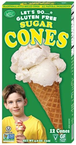 Photo 1 of Exp 11/24 Let's Do…Gluten Free Sugar Cones Rolled Style (Pack of 2) 4.6 Ounce (Pack of 2)