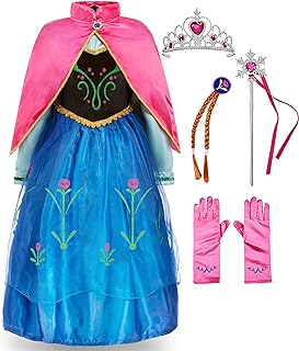 Photo 1 of Funna Princess Costume for Toddler Girls Fancy Dress Party with Accessories https://a.co/d/g9F2IDo