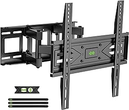 Photo 1 of Limited-time deal: USX MOUNT Full Motion TV Wall Mount for Most 47-84 inch Flat Screen/LED/4K TV, TV Mount Bracket Dual Swivel Articulating Tilt 6 Arms, Max VESA 600x400mm, Holds up to 132lbs, Fits 8” 12” 16" Wood Studs https://a.co/d/cPCAUlA