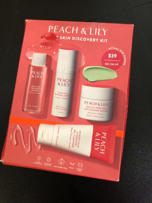 Photo 2 of Peach  Lily Glass Skin Discovery Kit - 4ct - Ulta Beauty