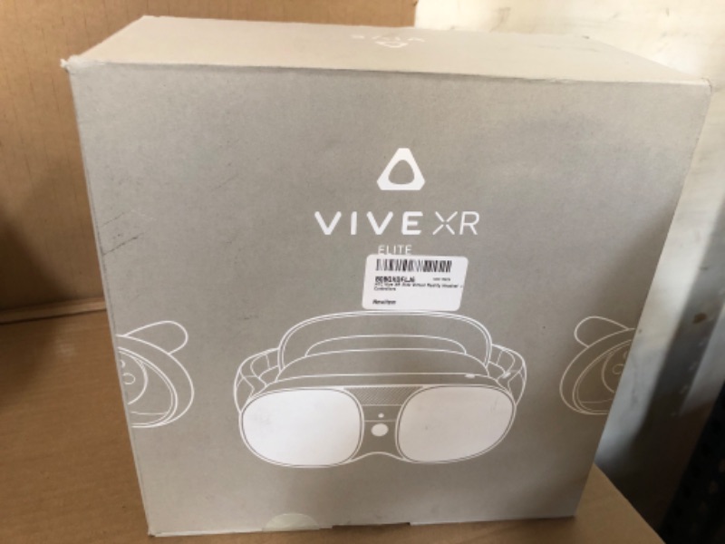 Photo 2 of HTC Vive XR Elite Virtual Reality Headset + Controllers Full System