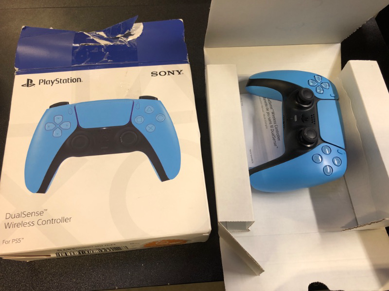 Photo 2 of PlayStation DualSense® Wireless Controller - Starlight Blue
