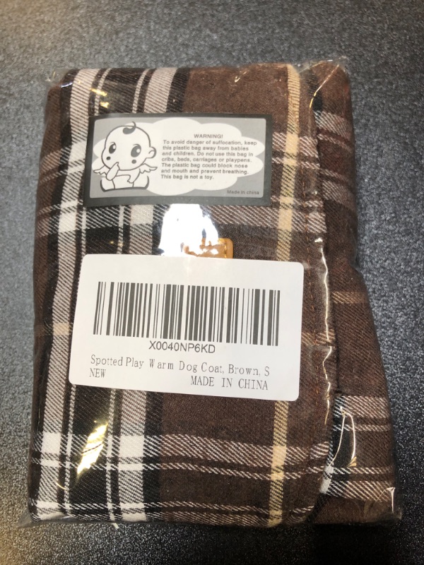 Photo 1 of DOG JACKET SIZE SMALL