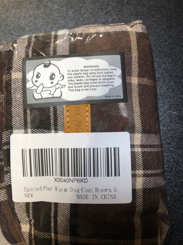 Photo 1 of DOG COAT SIZE SMALL